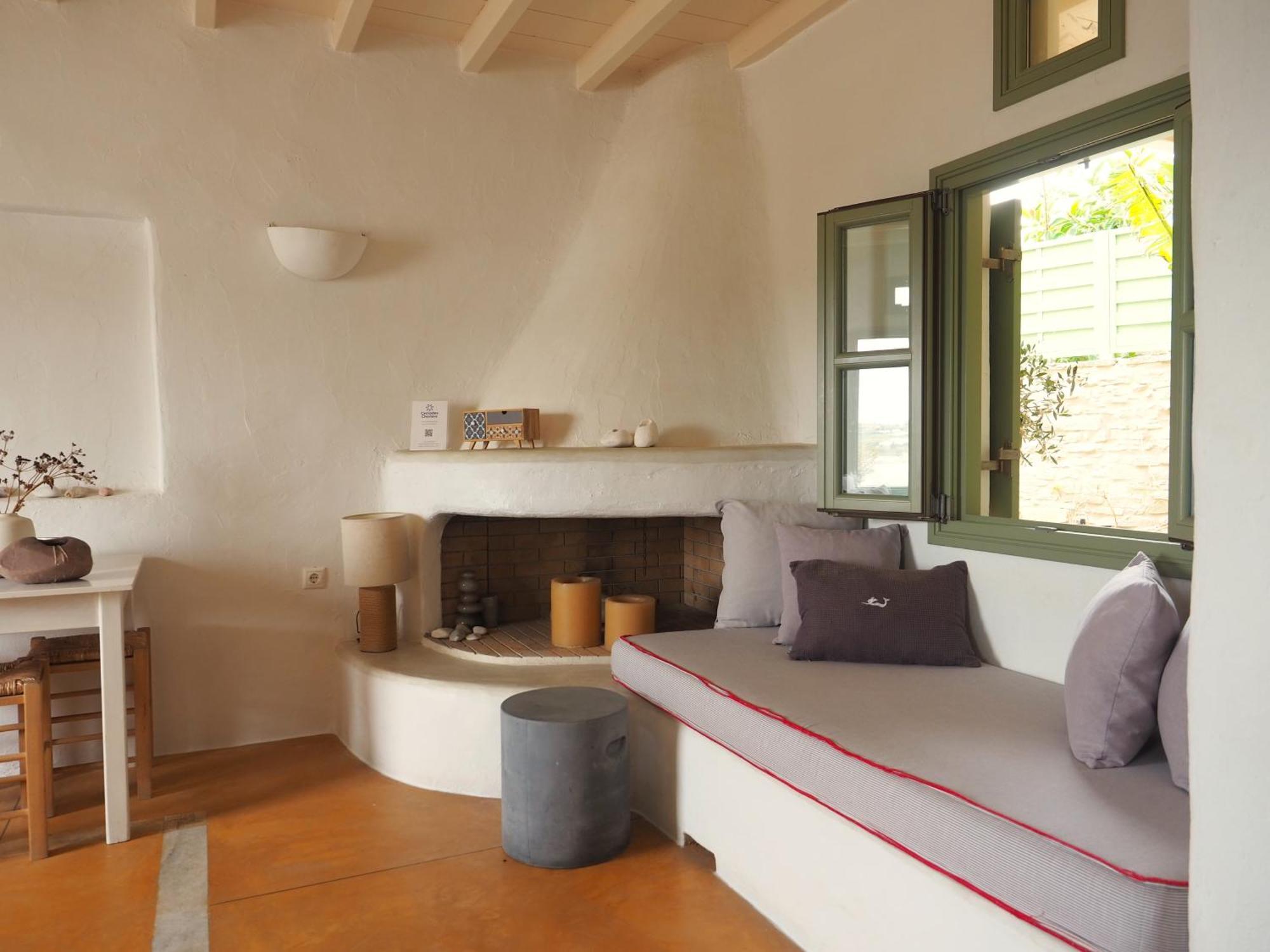Ochre Dream, Beach Front & Sunset Villa Naousa الغرفة الصورة